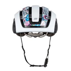 Force NEO VIVID bílo-černá cyklistická přilba