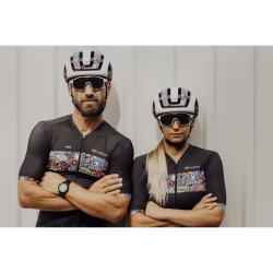 Force NEO VIVID bílo-černá cyklistická přilba