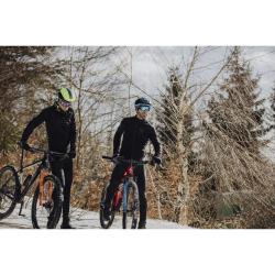 Force ORCA čierna mat-modrá cyklistická prilba