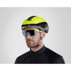 Force ORCA fluo mat-šedá cyklistická přilba
