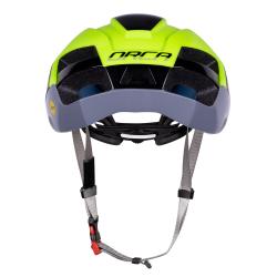 Force ORCA MIPS fluo mat-šedá cyklistická přilba + šátek Force