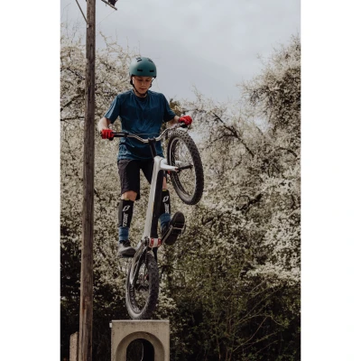 Force RIDEZ BMX petrolejová matná přilba