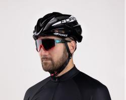 Force SAURUS černá cyklistická přilba