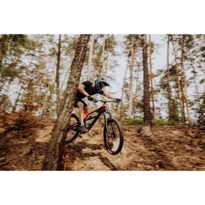Force Přilba VENOM downhill, petrolejová