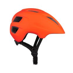 Force ZEBU s blikačkou oranžová detská cyklistická prilba