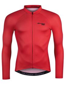 Force PURE červený pánsky cyklodres - dlhý rukáv POUZE L (VÝPREDAJ) Force PURE červený pánsky cyklodres - dlhý rukáv POUZE L (VÝPREDAJ)