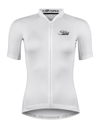 Force PURE LADY bílý dámský cyklodres - kr. rukáv POUZE XL (VÝPRODEJ) Force PURE LADY bílý dámský cyklodres - kr. rukáv POUZE XL (VÝPRODEJ)