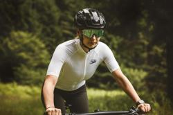 Force PURE LADY bílý dámský cyklodres - kr. rukáv POUZE XL (VÝPRODEJ)