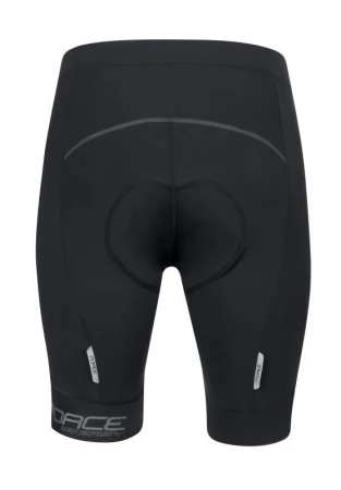 Force PURE petrolejový cyklodres - kr. rukáv + Force B21 EASY černé cyklokraťasy
