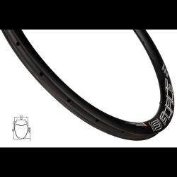 Force Ráfek GRAVEL plášťový KARBON 40mm, 24děr Force Ráfek GRAVEL plášťový KARBON 40mm, 24děr