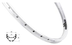 Force Ráfek PRIME 559x21, 32děr, stříbrný Force Ráfek PRIME 559x21, 32děr, stříbrný