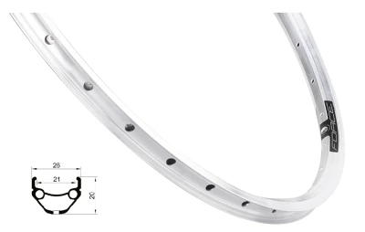 Force Ráfek PRIME 559x21, 36děr, stříbrný