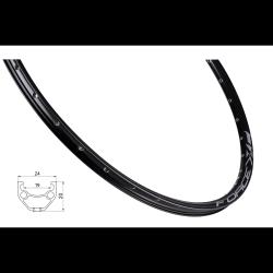 Force Ráfek XC BASIC DISC 622x19 32děr, černý Force Ráfek XC BASIC DISC 622x19 32děr, černý