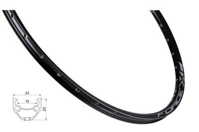 Force Ráfek XC BASIC DISC 622x19 32děr, černý