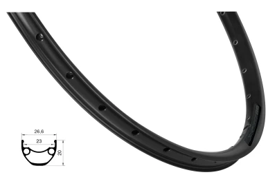 Force Ráfek XC DISC 584x23, 36děr, černý