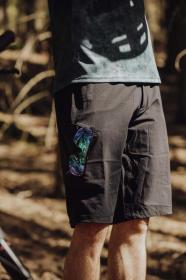 Force REBEL MTB černé cyklokraťasy bez vložky POUZE M (VÝPRODEJ)