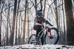 Force RECKLESS černo-oranžový mtb dres - dl. rukáv