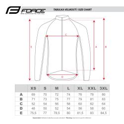 Force RECKLESS černo-červeno-modrý mtb dres - dl. rukáv