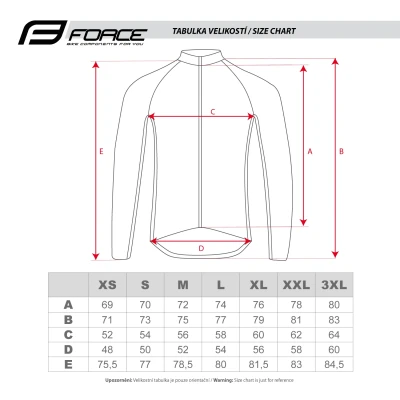 Force RECKLESS černo-červeno-modrý mtb dres - dl. rukáv