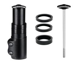 Force Redukce F ECO-nástavec vidlice 1 1/8[34] Al, črn. mat