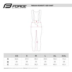 Force REFLEX LINE LADY čierne dámske cyklonohavice bez vložky