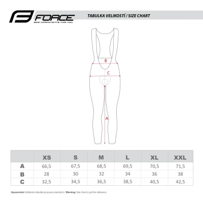 Force REFLEX LINE LADY černo-růžové dámské cyklokalhoty s vložkou POUZE S (VÝPRODEJ)