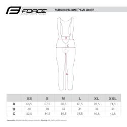Force REFLEX LINE LADY černo-růžové dámské cyklokalhoty s vložkou POUZE XL (VÝPRODEJ)