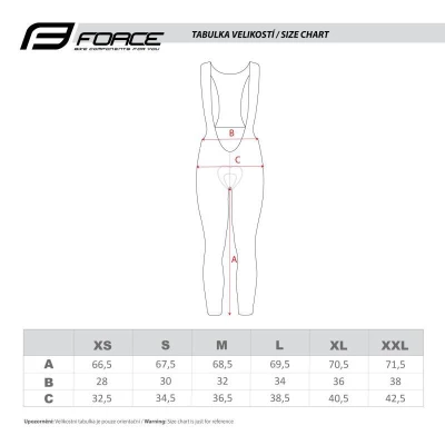 Force REFLEX LINE LADY černo-růžové dámské cyklokalhoty s vložkou POUZE XS (VÝPRODEJ)