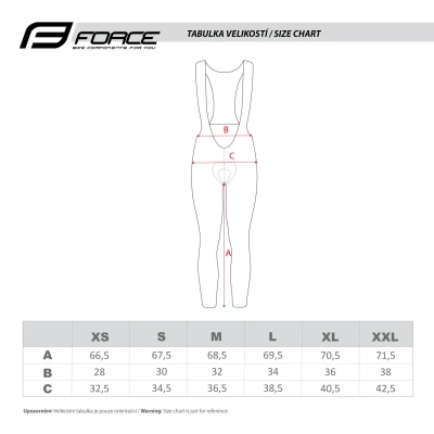 Force REFLEX LINE LADY černo-růžové dámské cyklokalhoty s vložkou