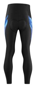 Force RIDGE černo-modré pánské cyklokalhoty - s vložkou