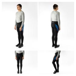 Force RIDGE čierno-modré pánske cyklonohavice - s vložkou