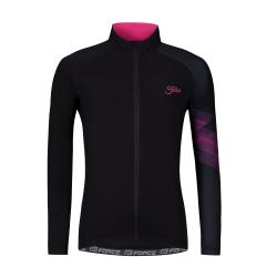 Force RIDGE LADY černo-růžový cyklistický dres - dlouhý rukáv Force RIDGE LADY černo-růžový cyklistický dres - dlouhý rukáv