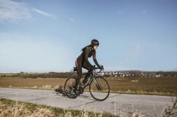 Force RIDGE LADY černo-růžové dámské cyklokalhoty - s vložkou