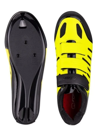 Force ROAD LASH fluo-černé cyklistické tretry POUZE EU 40 (VÝPRODEJ)