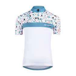 Force ROCK LADY bílo-tyrkysový dámský cyklodres - kr. rukáv POUZE M (VÝPRODEJ) Force ROCK LADY bílo-tyrkysový dámský cyklodres - kr. rukáv POUZE M (VÝPRODEJ)