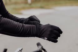 Force CALM černé cyklorukavice