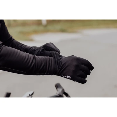 Force CALM černé cyklorukavice