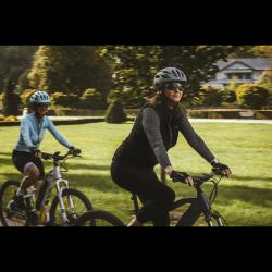 Force DARK černé cyklistické rukavice