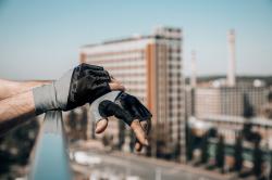 Force Rukavice EVEN bez zapínání - šedo-černé