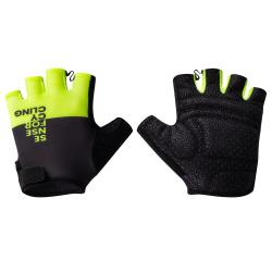 Force Rukavice FINE čierno-fluo