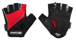 Force GRIP gel červené rukavice Force GRIP gel červené rukavice