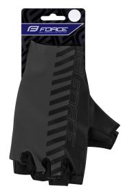 Force LINE šedo-černé cyklorukavice bez zapínání