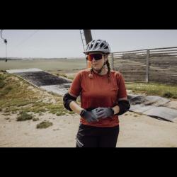 Force MTB ANGLE letné šedo-čierne cyklorukavice