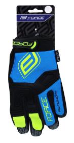 Force MTB AUTONOMY černo-modré rukavice