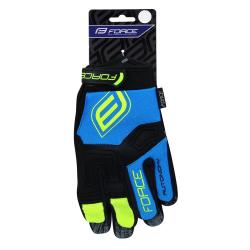 Force MTB AUTONOMY čierno-modré rukavice