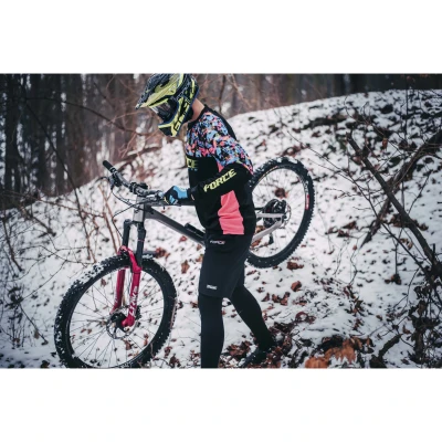 Force MTB AUTONOMY černo-modré rukavice