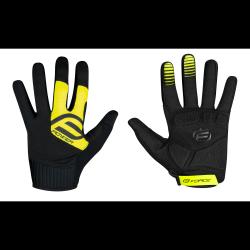 Force MTB POWER černo-fluo cyklistické rukavice Force MTB POWER černo-fluo cyklistické rukavice