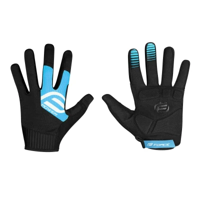Force MTB POWER černo-modré cyklistické rukavice Force MTB POWER černo-modré cyklistické rukavice