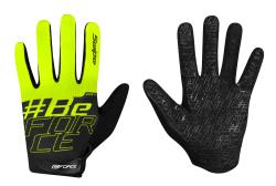 Force Rukavice MTB SWIPE černo-fluo letní Force Rukavice MTB SWIPE černo-fluo letní