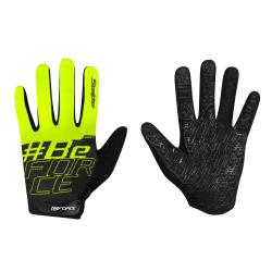 Force Rukavice MTB SWIPE čierno-fluo letné Force Rukavice MTB SWIPE čierno-fluo letné
